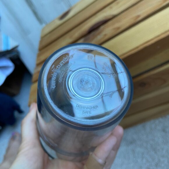 Tervis Appalachian State Tumbler 24oz Double Wall Cup Clear App State Patch NCAA - Picture 5 of 6